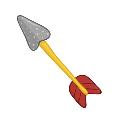 izole ok illüstrasyon