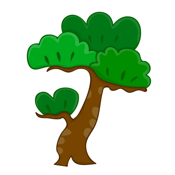 Bonsai tree isolated illustration — Διανυσματικό Αρχείο