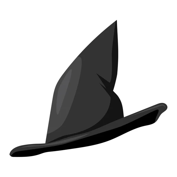 Cappello da strega isolato illustrazione — Vettoriale Stock