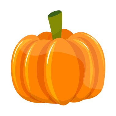 Beyaz arkaplanda kabak izole