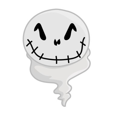 Cadılar Bayramı Balkabağı izole illüstrasyon