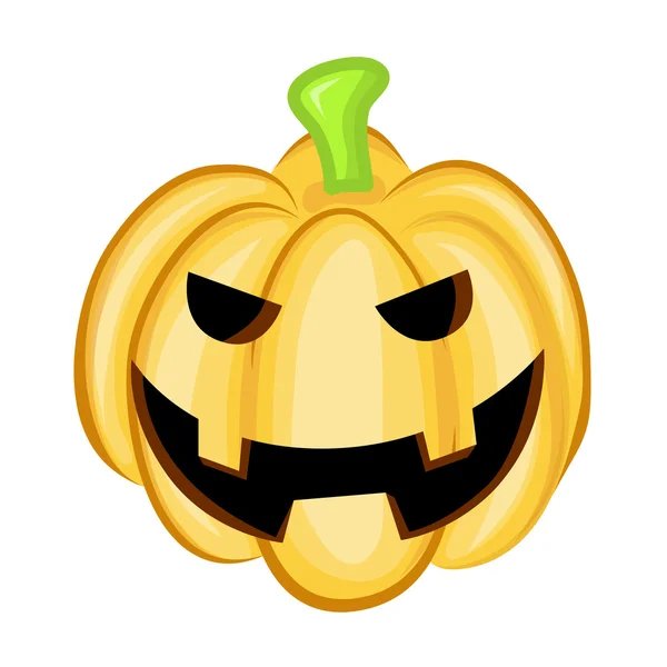 Halloween citrouille Illustration isolée — Image vectorielle