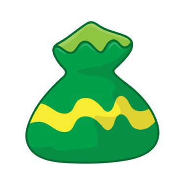 izole vazo illüstrasyon 