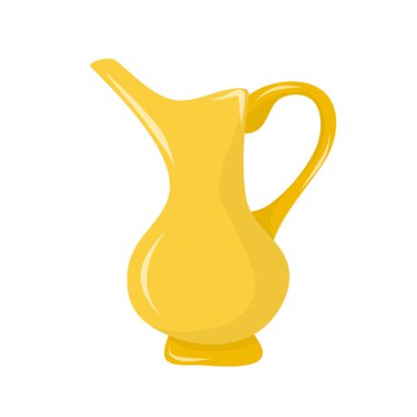 Sürahi illüstrasyon izole