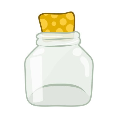 boş şişeleri izole illüstrasyon