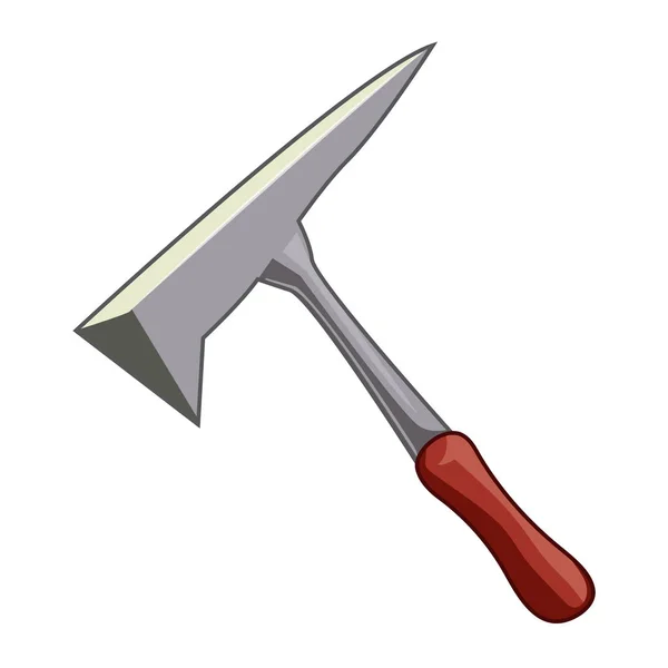 Pick axe isolerade illustration — Stock vektor