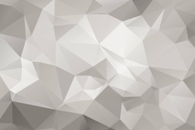 Gri poligonal mozaik kağıt arka plan