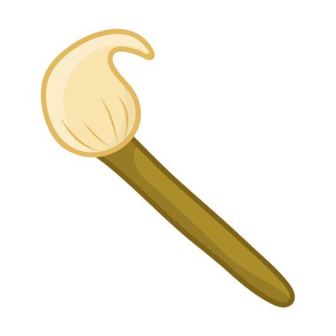 izole fırça illüstrasyon