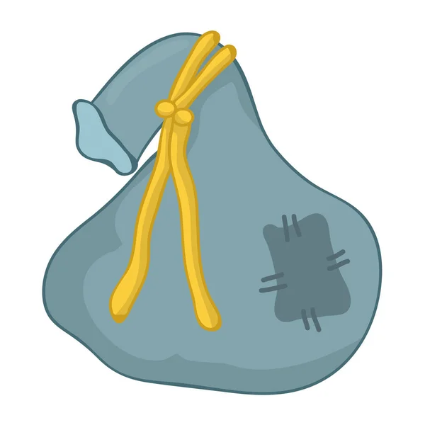 Toile sac illustration isolée — Image vectorielle