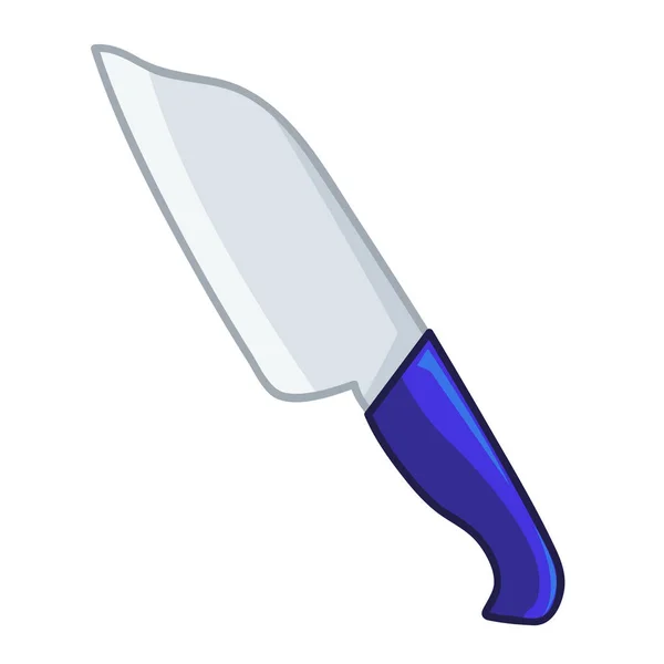 Cuchillo cuchilla ilustración aislada — Vector de stock