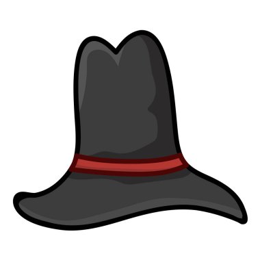 izole hat illüstrasyon