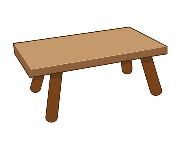Деревянная таблица — стоковый вектор