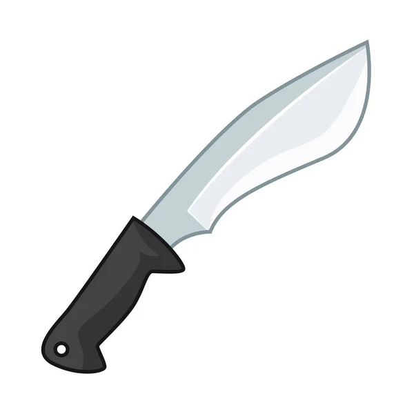 Kniv isolerad illustration — Stock vektor