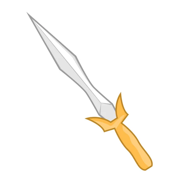 Espada ilustración aislada — Vector de stock