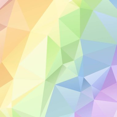 pastel poligonal mozaik arka plan