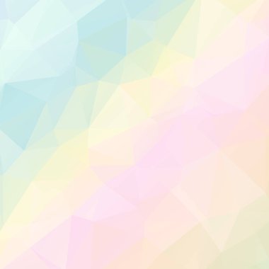 pastel poligonal mozaik arka plan
