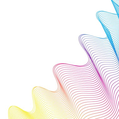 soyut dalga satır arka plan