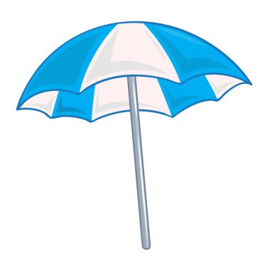 İzole plaj şemsiyesi