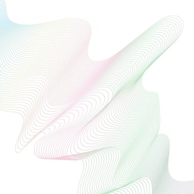 soyut dalga satır arka plan