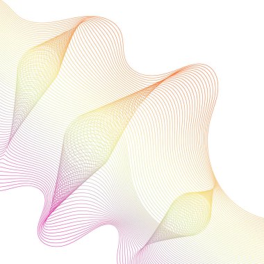 soyut dalga satır arka plan