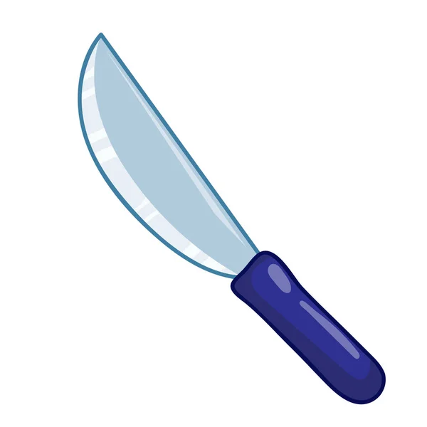 Bıçak izole illüstrasyon — Stok Vektör