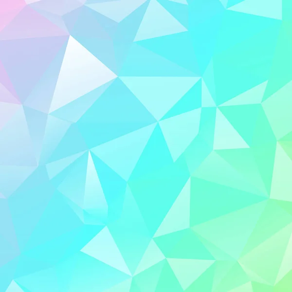 Pastelových polygonální Mosaic pozadí — Stockový vektor