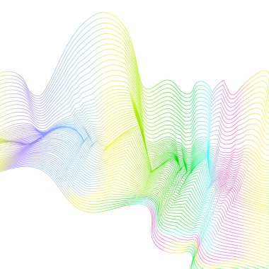 soyut dalga satır arka plan