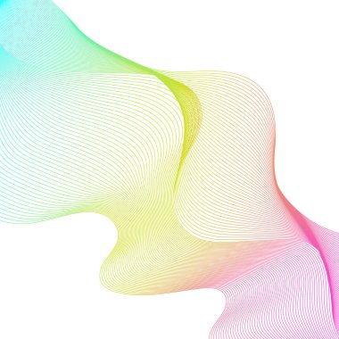 soyut dalga satır arka plan