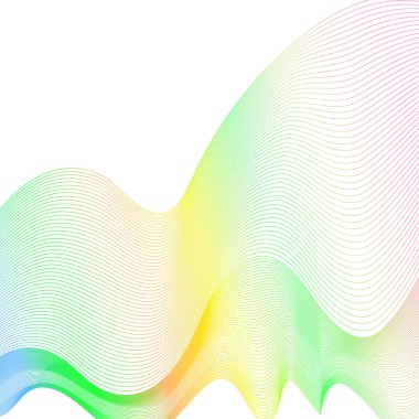 soyut dalga satır arka plan