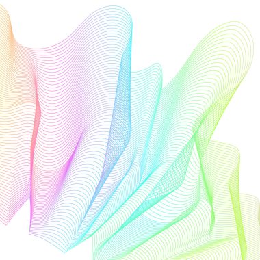 soyut dalga satır arka plan