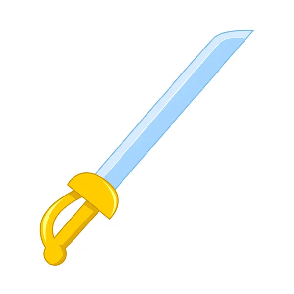 Épée illustration isolée — Image vectorielle