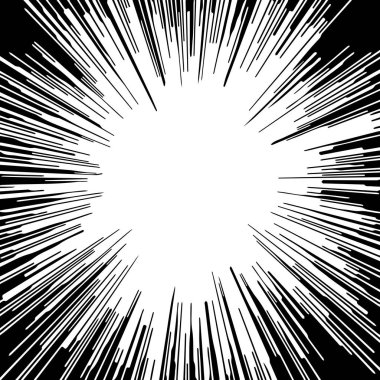 Çizgi roman yatay hız çizgileri arkaplanı