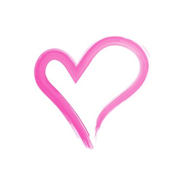 kalp sevmek izole illüstrasyon