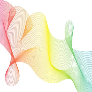 soyut dalga satır arka plan