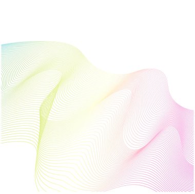 soyut dalga satır arka plan