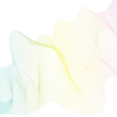 soyut dalga satır arka plan