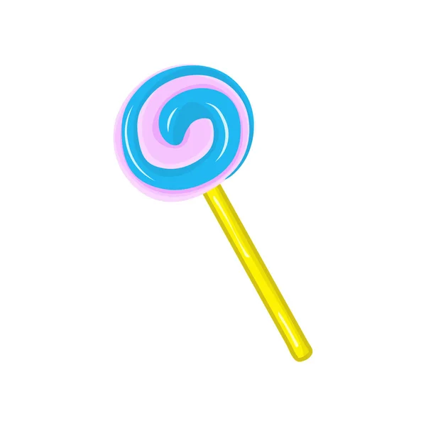 Randiga candy isolerade illustration — Stock vektor