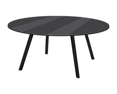 Ahşap masa izole illüstrasyon