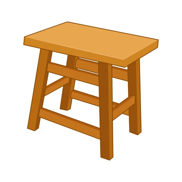 Izole sandalye illüstrasyon — Stok Vektör