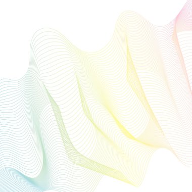 soyut dalga satır arka plan