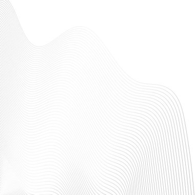 Dalga satırları arka plan beyaz