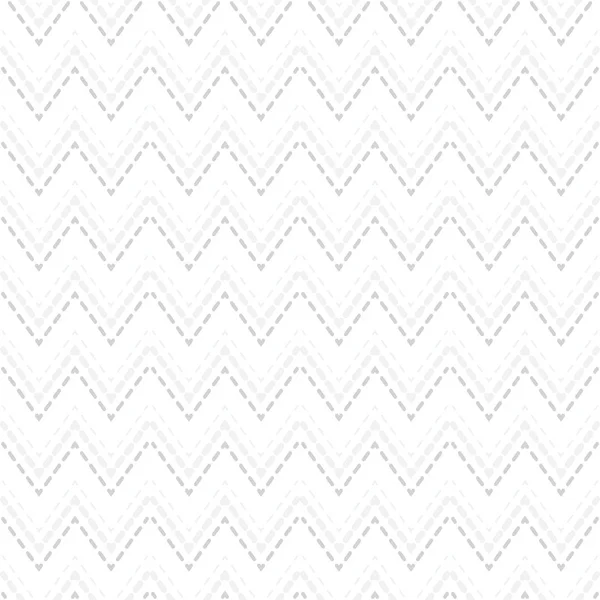 Weißes nahtloses Muster mit welligen Streifen — Stockvektor
