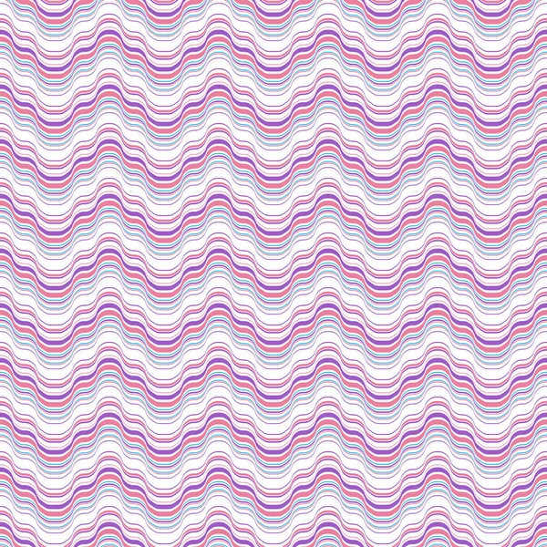 Zigzag bande motif sans couture, couleurs pastel — Image vectorielle