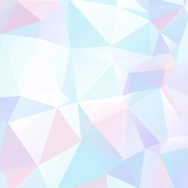 抽象的な多角形モザイクの背景 — ストックベクタ