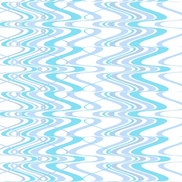 Modèle de lignes d'onde, couleurs pastel — Image vectorielle