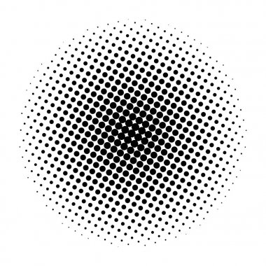 Noktalı Resim Daire noktalar desen arka plan