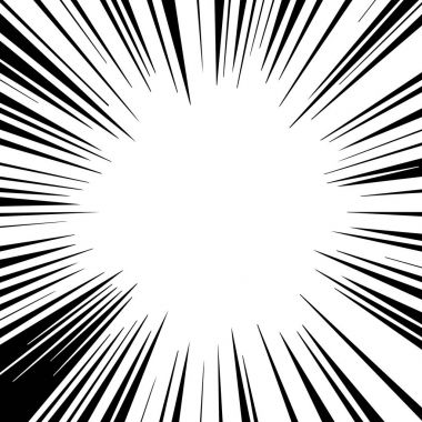 Komik hız çizgileri arka plan