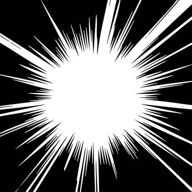 Komik hız çizgileri arka plan