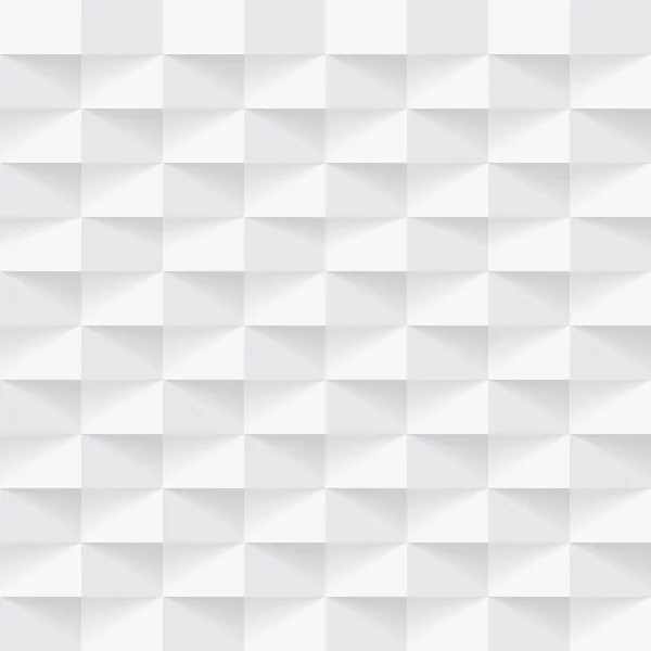 Texture géométrique blanche. Fond vectoriel — Image vectorielle