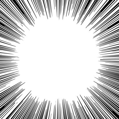 Komik hız çizgileri arka plan